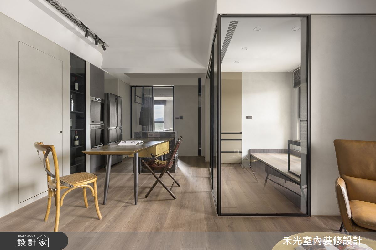 20坪新成屋(5年以下)＿混搭風餐廳多功能室案例圖片＿禾光室內裝修設計有限公司＿禾光_韶光冉冉之12