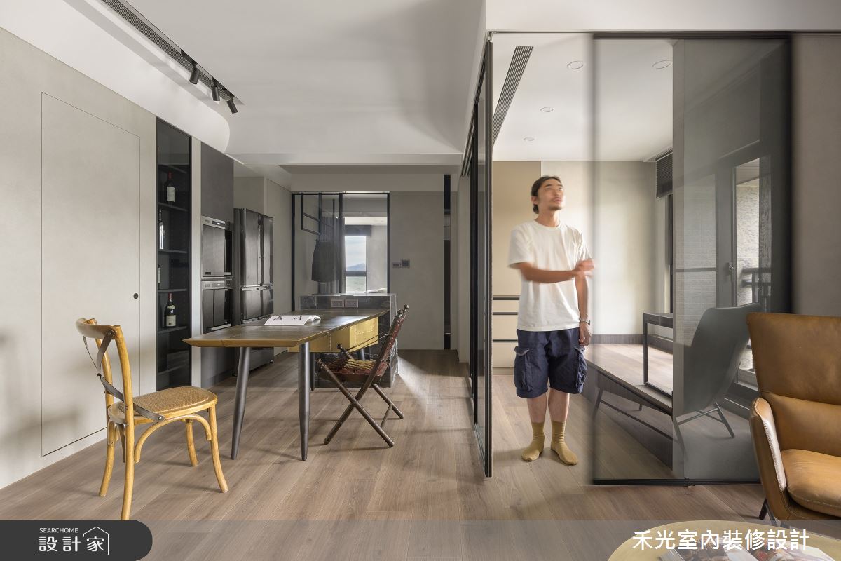 20坪新成屋(5年以下)＿混搭風餐廳多功能室案例圖片＿禾光室內裝修設計有限公司＿禾光_韶光冉冉之13