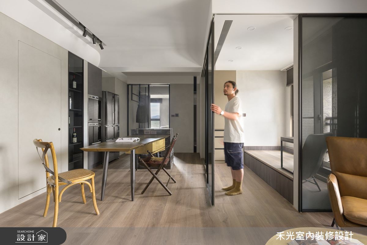 20坪新成屋(5年以下)＿混搭風餐廳多功能室案例圖片＿禾光室內裝修設計有限公司＿禾光_韶光冉冉之14