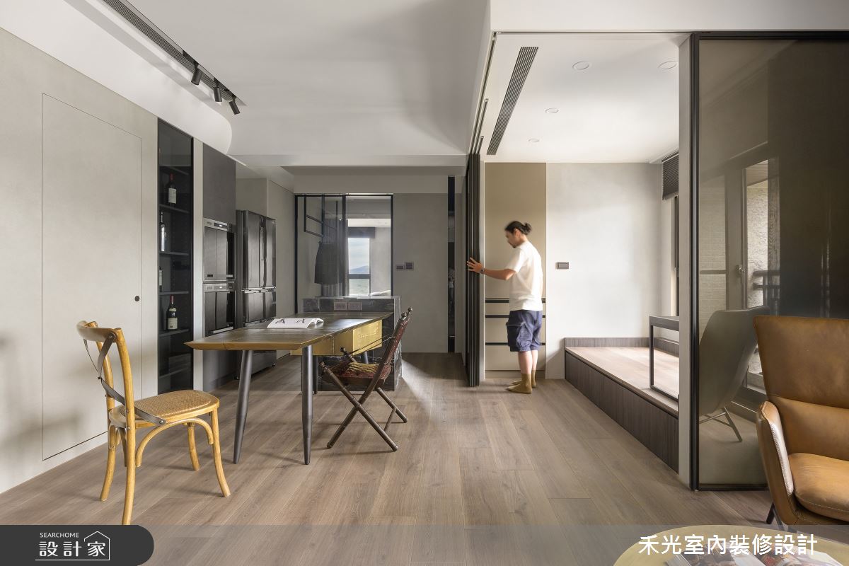 20坪新成屋(5年以下)＿混搭風餐廳多功能室案例圖片＿禾光室內裝修設計有限公司＿禾光_韶光冉冉之16