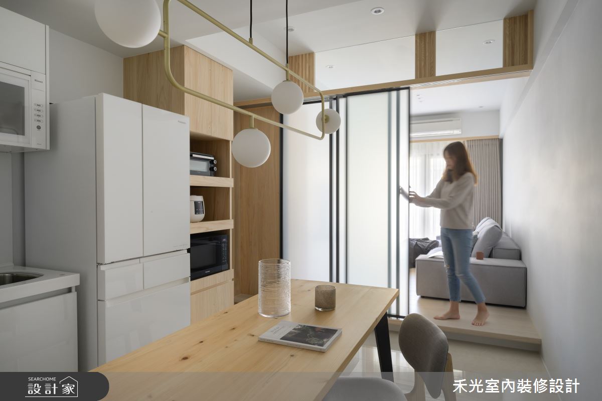 15坪新成屋(5年以下)＿簡約風案例圖片＿禾光室內裝修設計有限公司＿禾光_淺焙之2