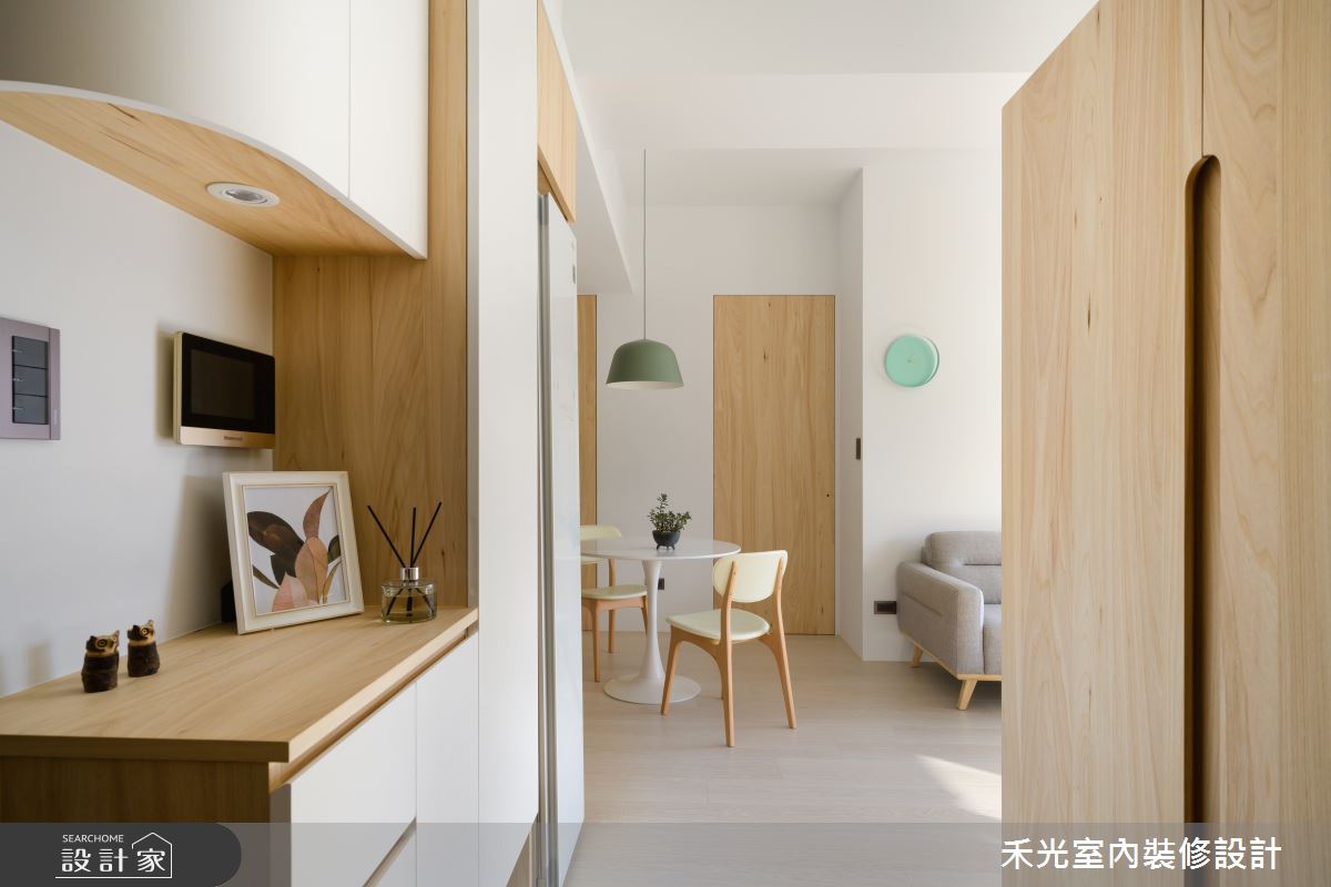 18坪新成屋(5年以下)＿日式無印風案例圖片＿禾光室內裝修設計有限公司＿禾光_衍形之4