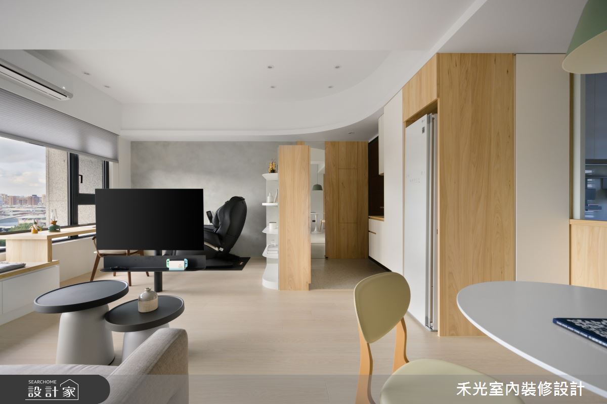 18坪新成屋(5年以下)＿日式無印風案例圖片＿禾光室內裝修設計有限公司＿禾光_衍形之8