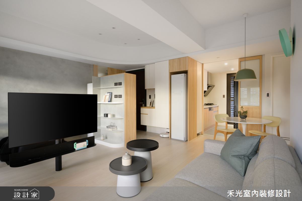 18坪新成屋(5年以下)＿日式無印風案例圖片＿禾光室內裝修設計有限公司＿禾光_衍形之9