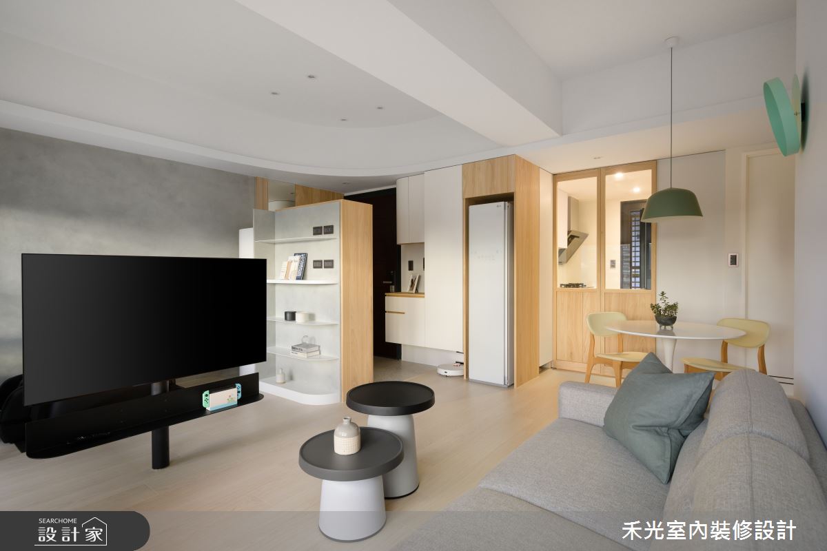 18坪新成屋(5年以下)＿日式無印風案例圖片＿禾光室內裝修設計有限公司＿禾光_衍形之10