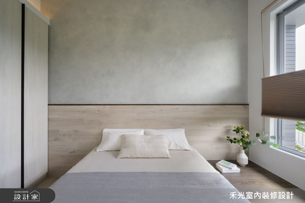 20坪新成屋(5年以下)＿日式無印風臥室案例圖片＿禾光室內裝修設計有限公司＿禾光_璞真之21