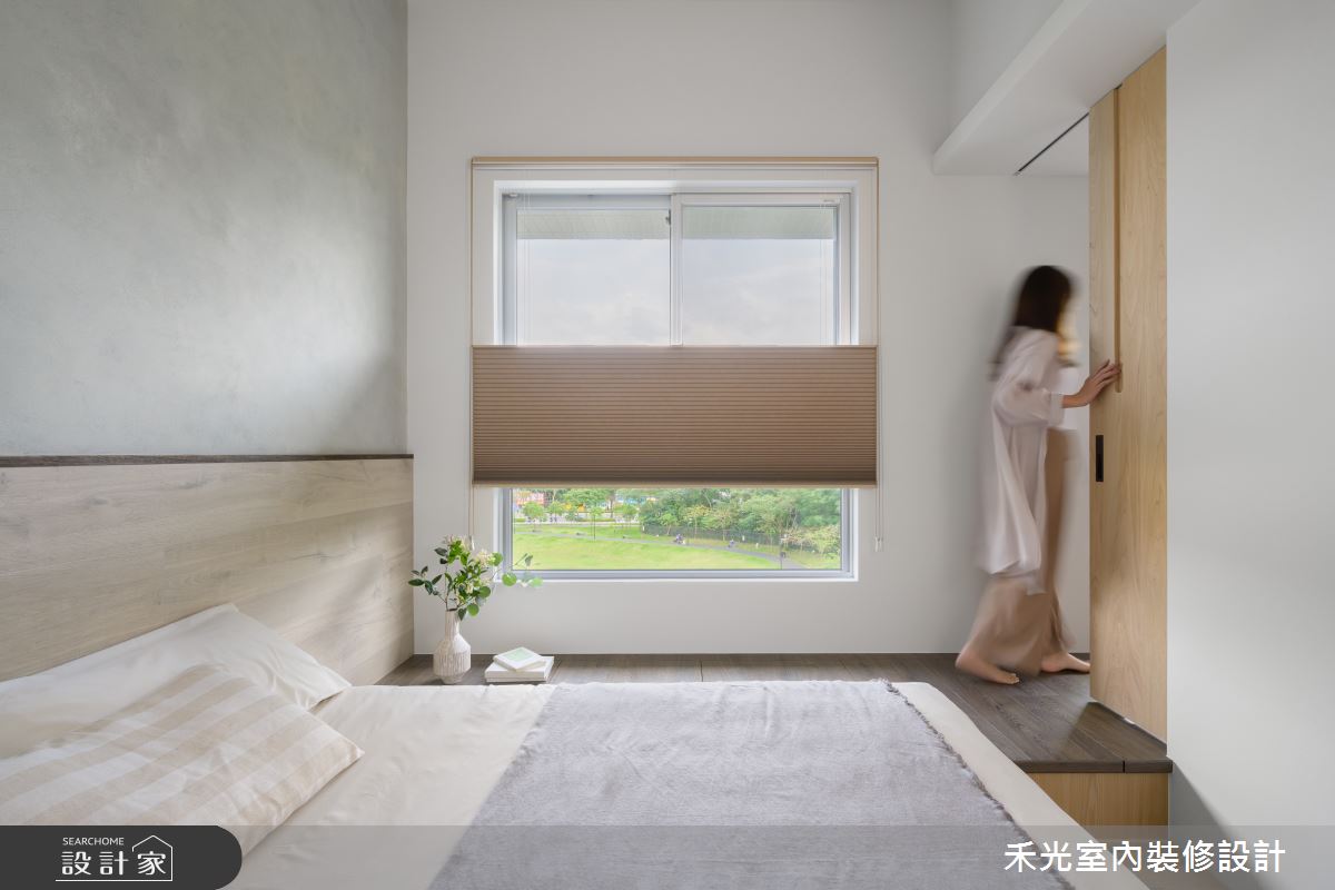 20坪新成屋(5年以下)＿日式無印風臥室案例圖片＿禾光室內裝修設計有限公司＿禾光_璞真之22