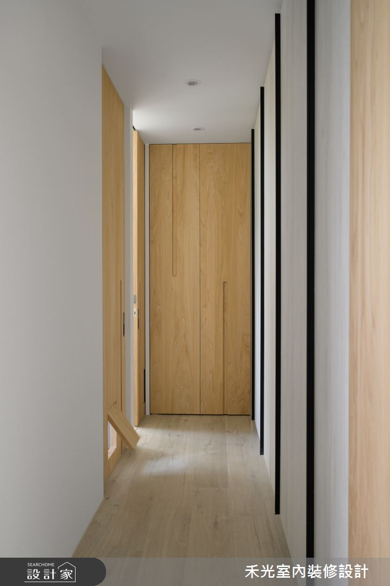 20坪新成屋(5年以下)＿日式無印風走廊儲藏室案例圖片＿禾光室內裝修設計有限公司＿禾光_璞真之18