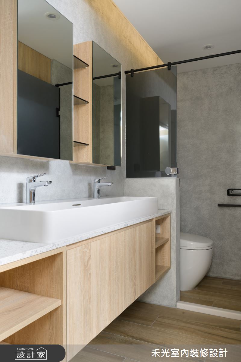 20坪新成屋(5年以下)＿日式無印風浴室案例圖片＿禾光室內裝修設計有限公司＿禾光_璞真之29