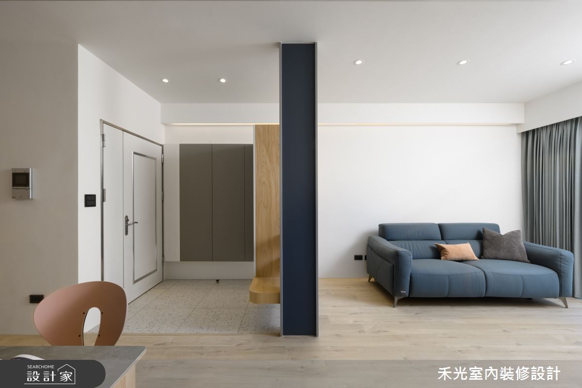 30坪老屋(16~30年)＿北歐風玄關客廳案例圖片＿禾光室內裝修設計有限公司＿禾光_Lagom．恰好之4
