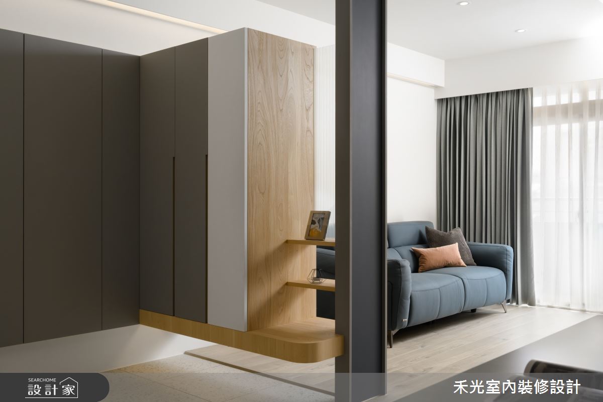 30坪老屋(16~30年)＿北歐風玄關客廳案例圖片＿禾光室內裝修設計有限公司＿禾光_Lagom．恰好之5