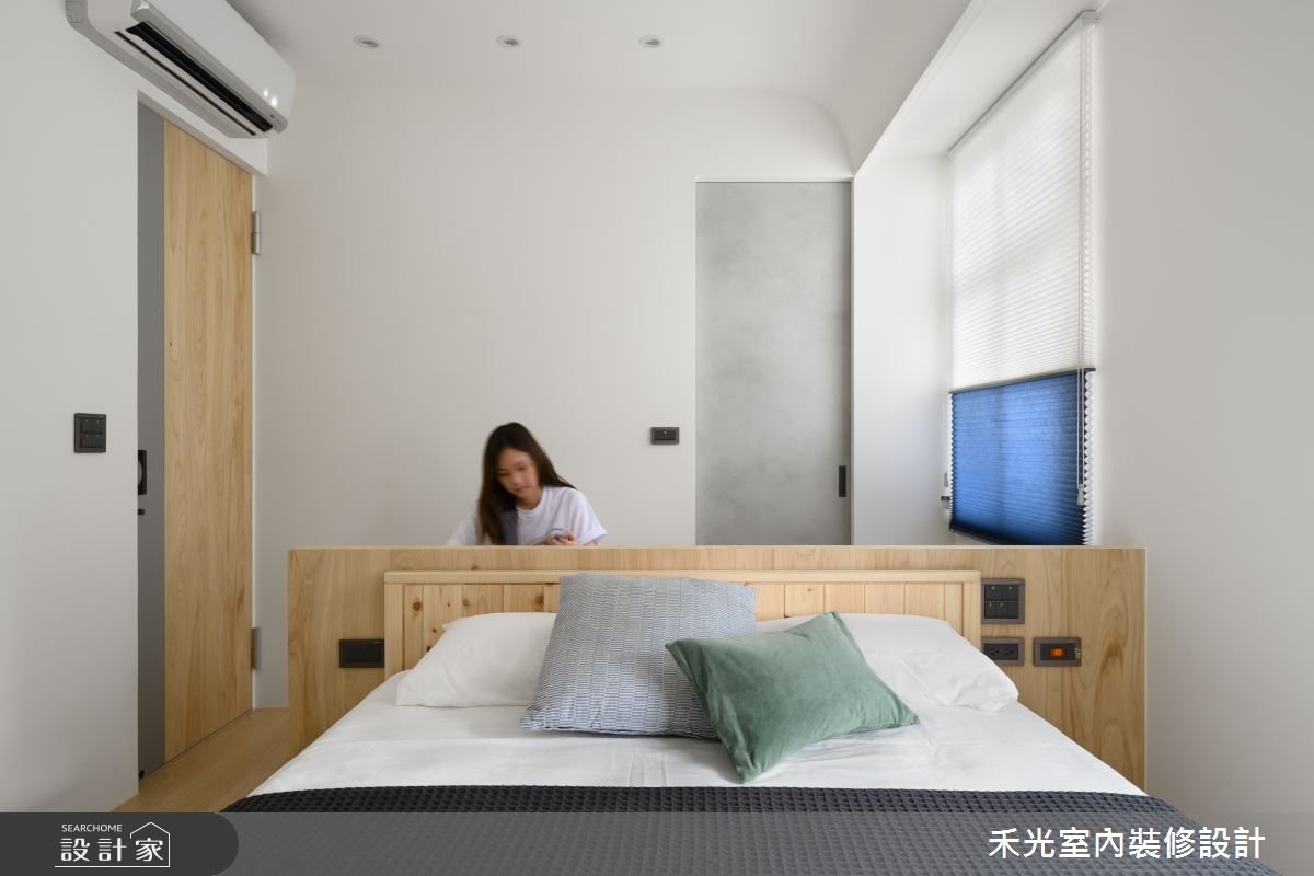 30坪老屋(16~30年)＿北歐風臥室案例圖片＿禾光室內裝修設計有限公司＿禾光_Lagom．恰好之21
