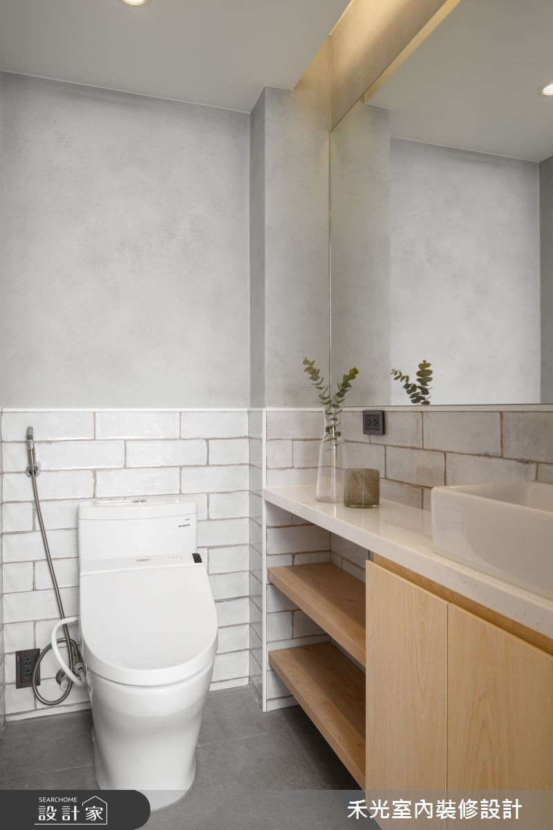 30坪老屋(16~30年)＿北歐風浴室案例圖片＿禾光室內裝修設計有限公司＿禾光_Lagom．恰好之24