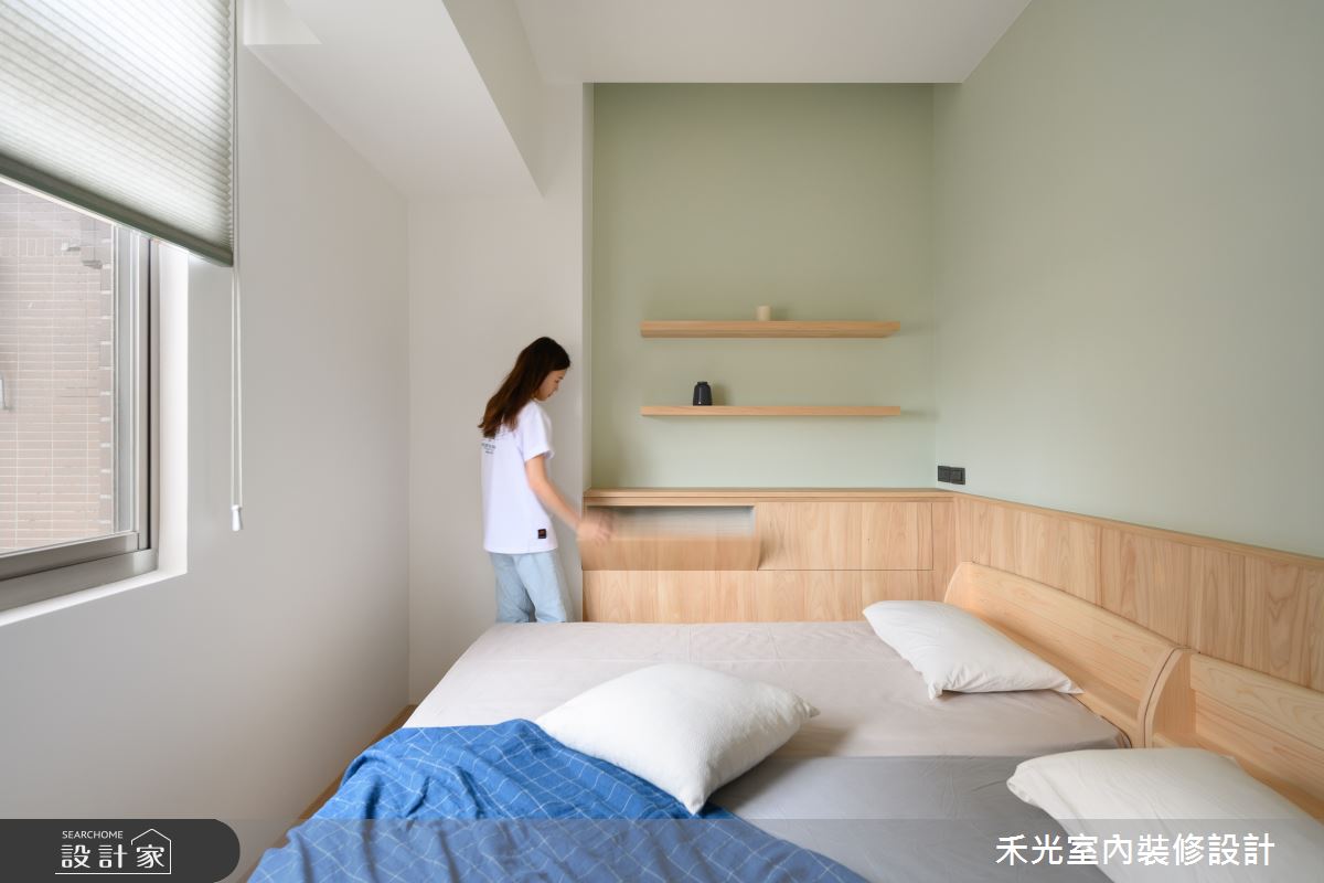 30坪老屋(16~30年)＿北歐風臥室案例圖片＿禾光室內裝修設計有限公司＿禾光_Lagom．恰好之26