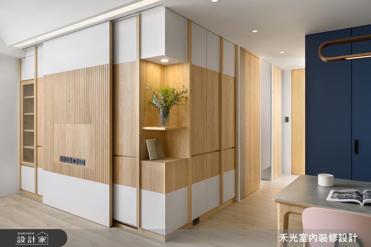 30坪老屋(16~30年)＿北歐風客廳餐廳走廊案例圖片＿禾光室內裝修設計有限公司＿禾光_Lagom．恰好之16