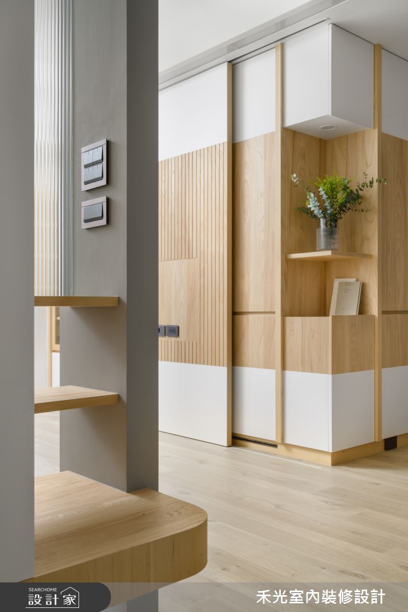 30坪老屋(16~30年)＿北歐風玄關案例圖片＿禾光室內裝修設計有限公司＿禾光_Lagom．恰好之11