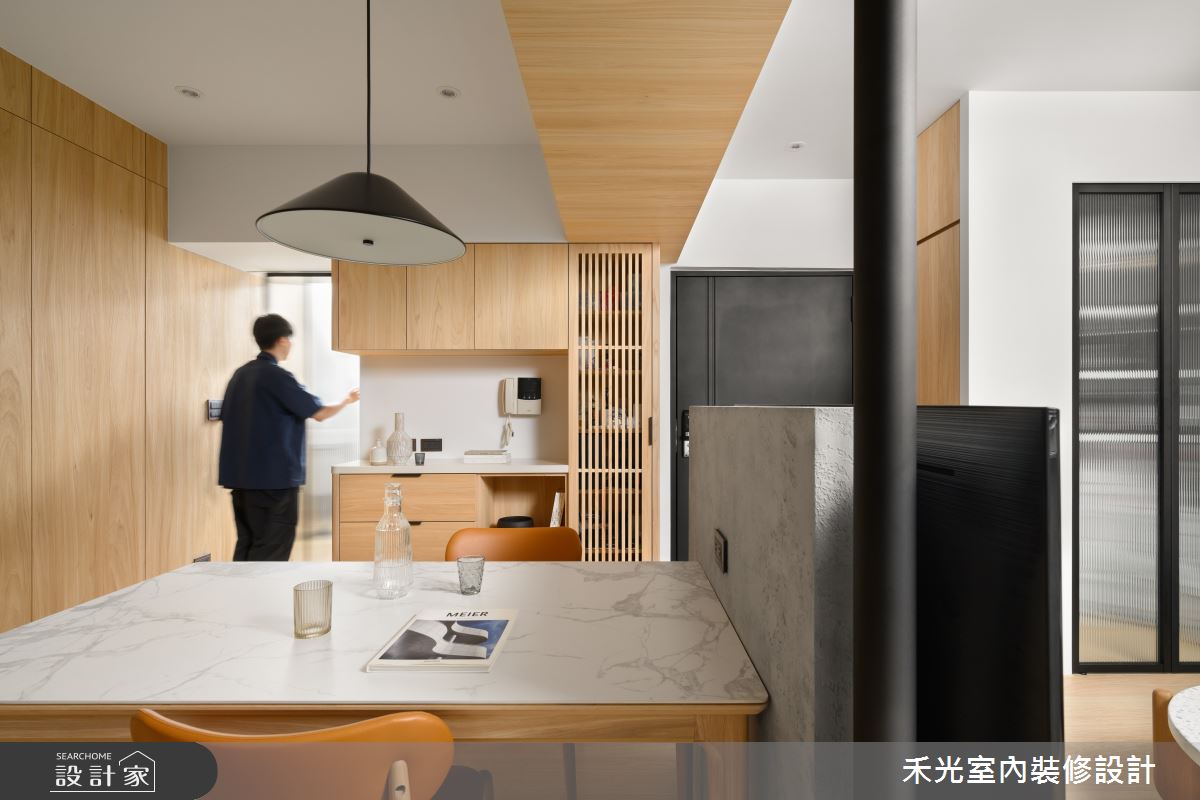 18坪老屋(16~30年)＿混搭風餐廳案例圖片＿禾光室內裝修設計有限公司＿禾光_逸然之10