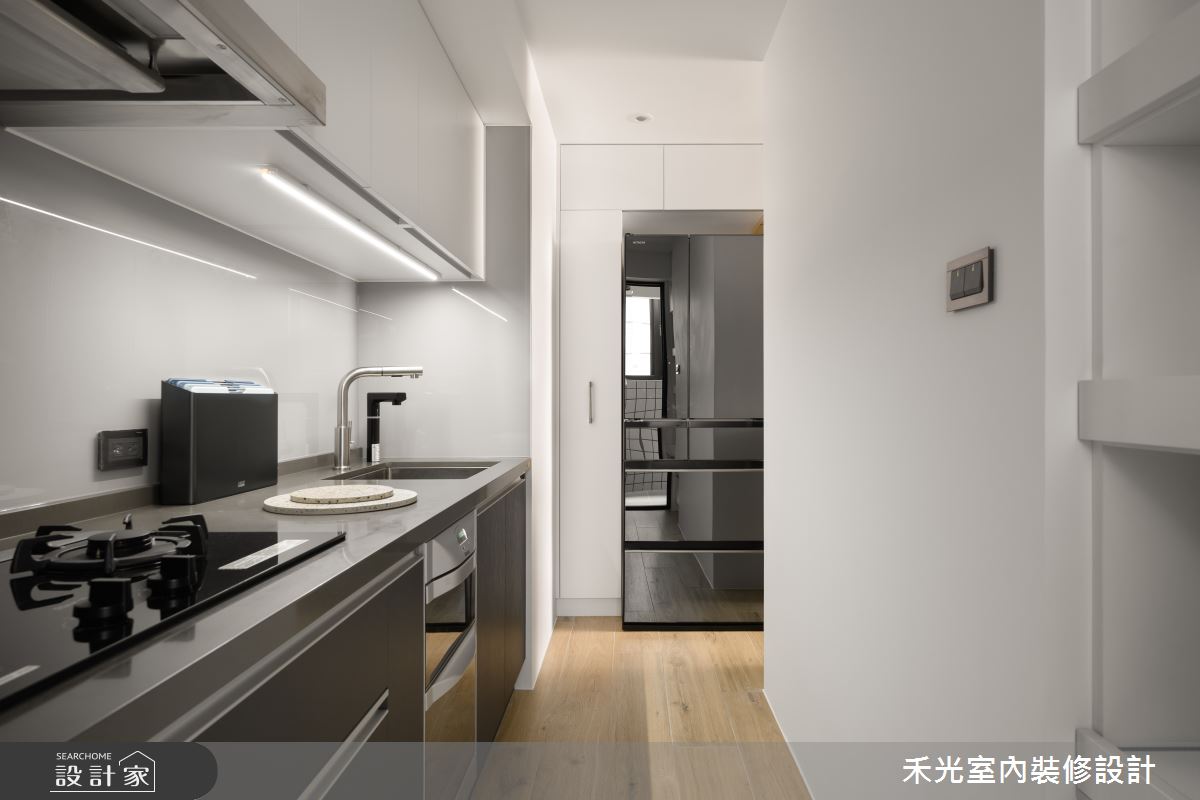 18坪老屋(16~30年)＿混搭風廚房案例圖片＿禾光室內裝修設計有限公司＿禾光_逸然之12