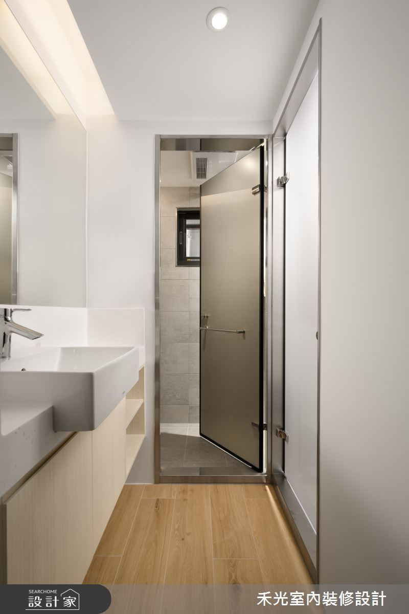 18坪老屋(16~30年)＿混搭風浴室案例圖片＿禾光室內裝修設計有限公司＿禾光_逸然之13