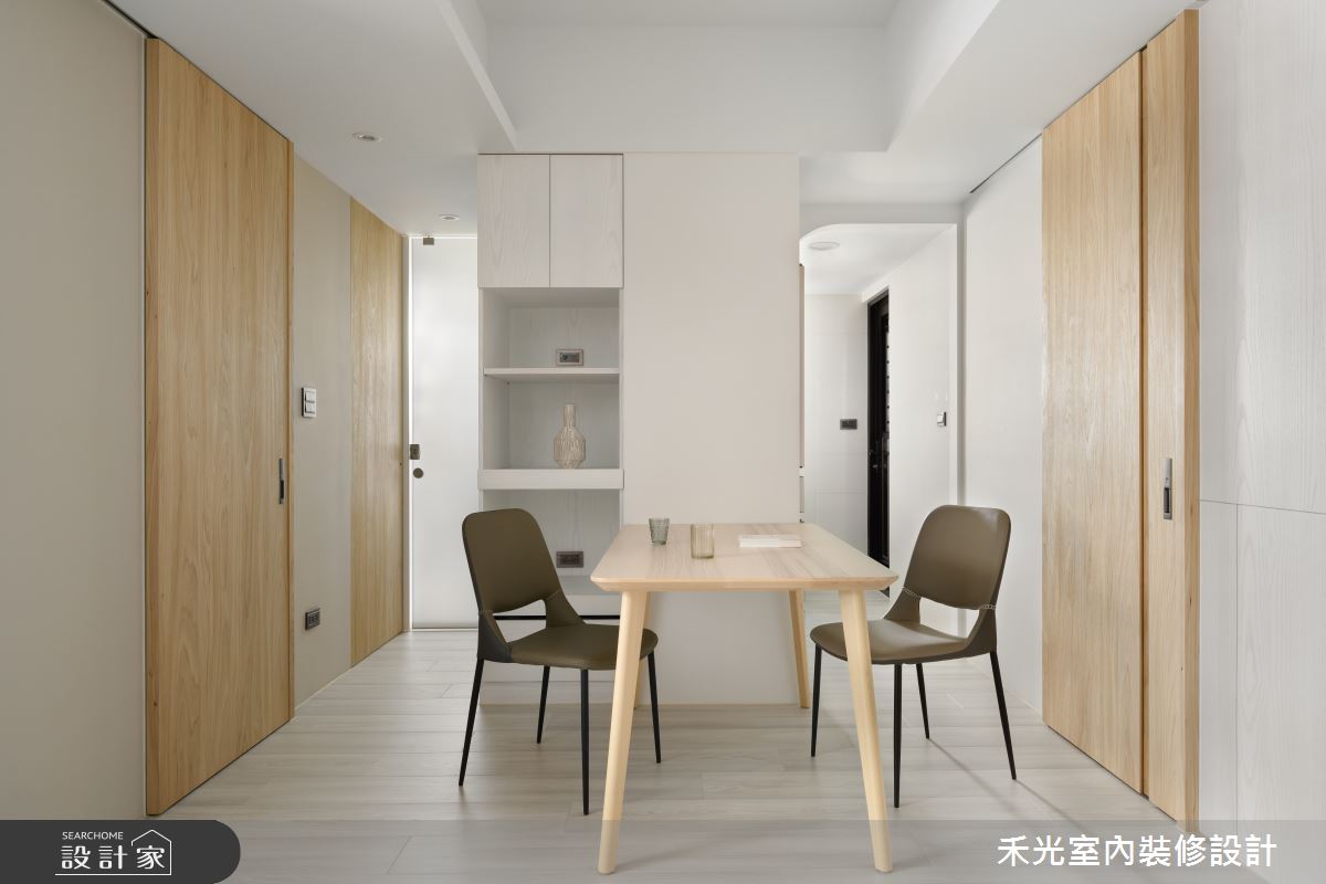 21坪預售屋＿日式無印風餐廳案例圖片＿禾光室內裝修設計有限公司＿禾光_Eudora．幸福之10