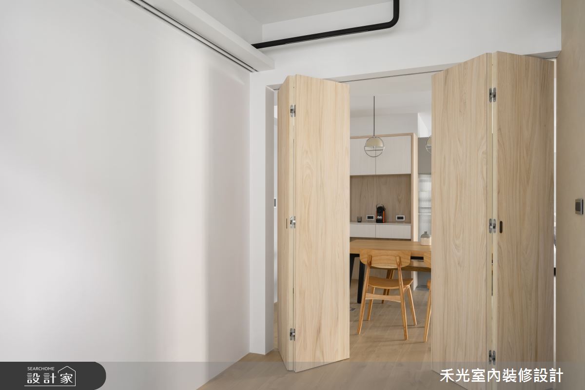 23坪新成屋(5年以下)＿日式北歐風餐廳臥室案例圖片＿禾光室內裝修設計有限公司＿禾光_沐．旭之27