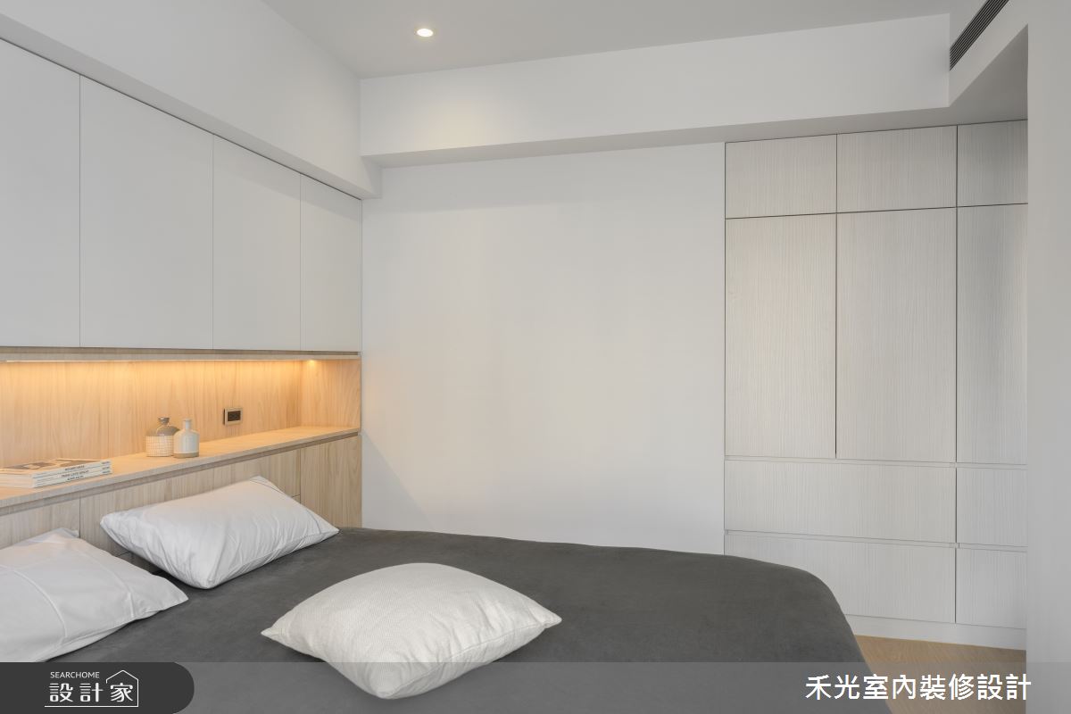 23坪新成屋(5年以下)＿日式北歐風臥室案例圖片＿禾光室內裝修設計有限公司＿禾光_沐．旭之28