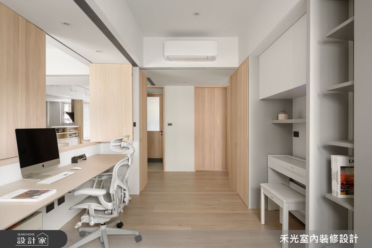 37坪老屋(16~30年)＿北歐風書房工作區案例圖片＿禾光室內裝修設計有限公司＿禾光_漫漫光語之25