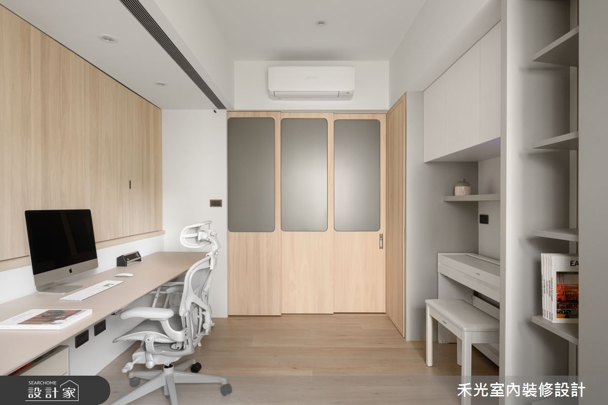 37坪老屋(16~30年)＿北歐風書房工作區案例圖片＿禾光室內裝修設計有限公司＿禾光_漫漫光語之24