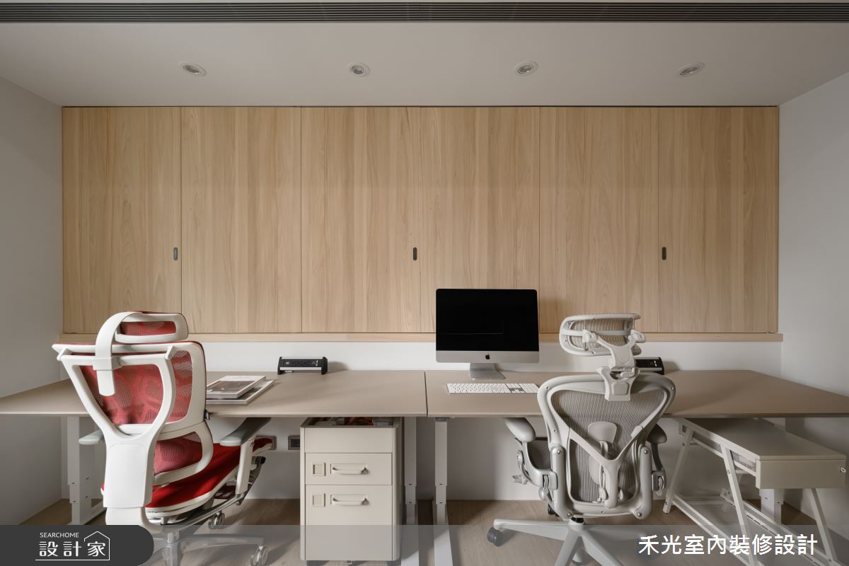 37坪老屋(16~30年)＿北歐風書房工作區案例圖片＿禾光室內裝修設計有限公司＿禾光_漫漫光語之23