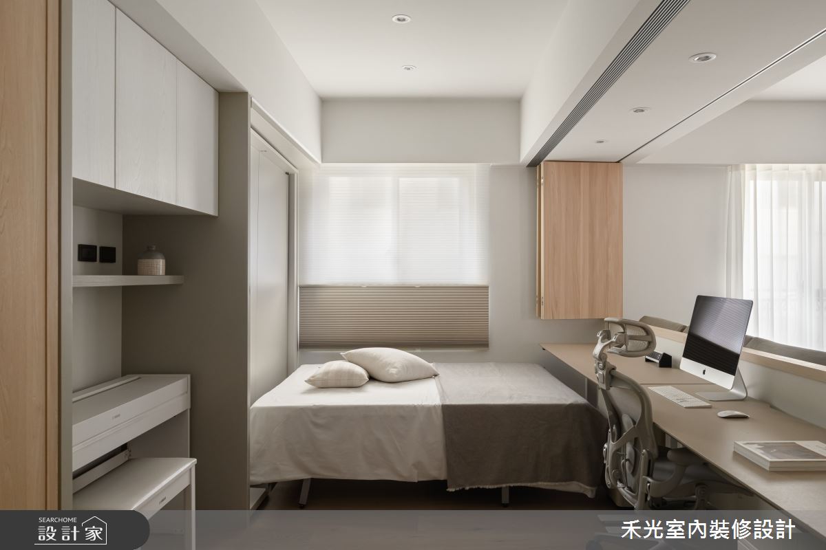 37坪老屋(16~30年)＿北歐風臥室案例圖片＿禾光室內裝修設計有限公司＿禾光_漫漫光語之21