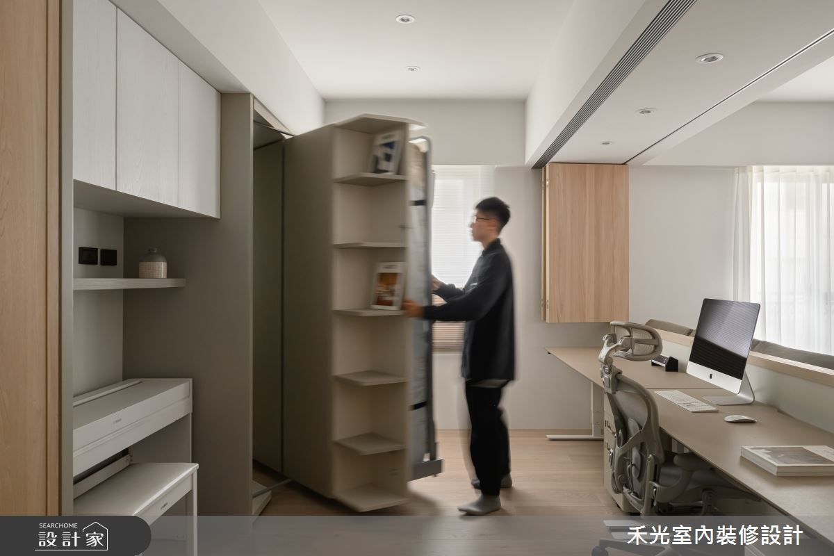 37坪老屋(16~30年)＿北歐風書房儲藏室工作區案例圖片＿禾光室內裝修設計有限公司＿禾光_漫漫光語之19