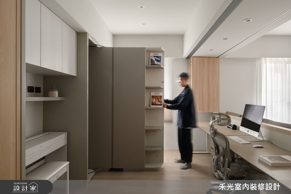 37坪老屋(16~30年)＿北歐風書房儲藏室工作區多功能室案例圖片＿禾光室內裝修設計有限公司＿禾光_漫漫光語之18