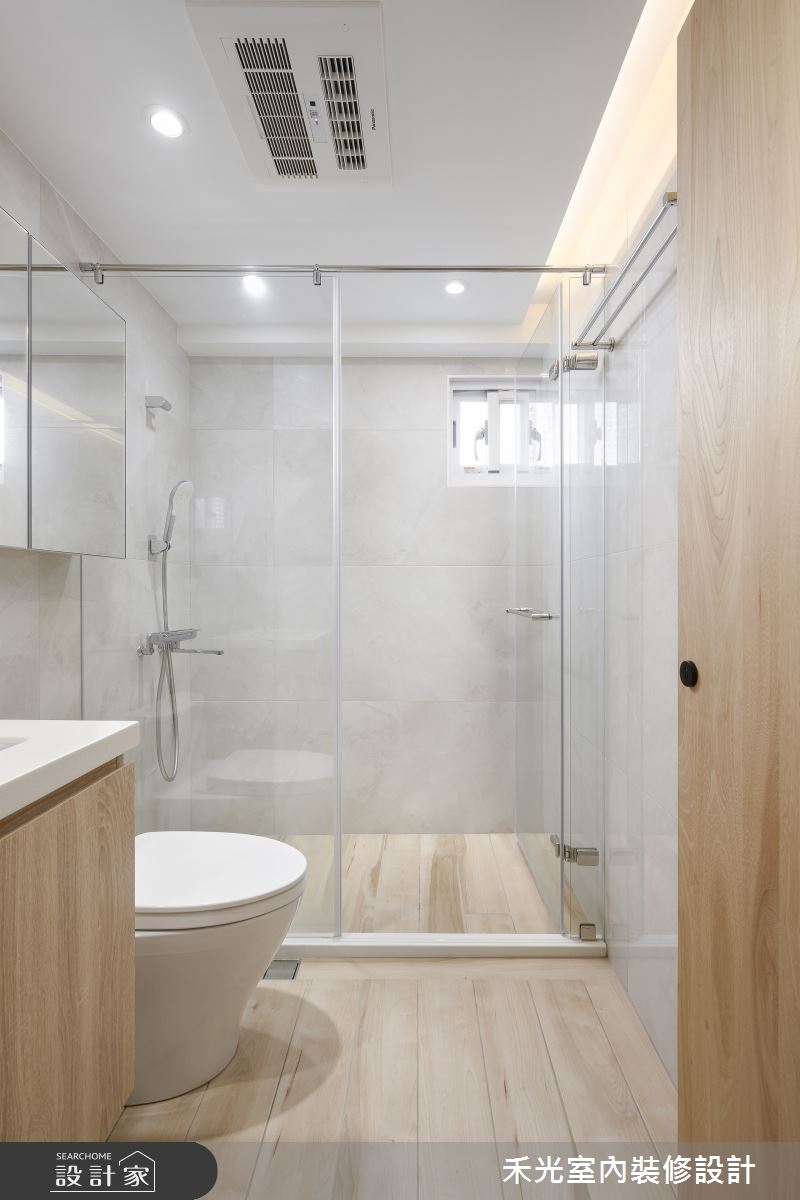 25坪老屋(16~30年)＿簡約風浴室案例圖片＿禾光室內裝修設計有限公司＿禾光_日沐之夏之26
