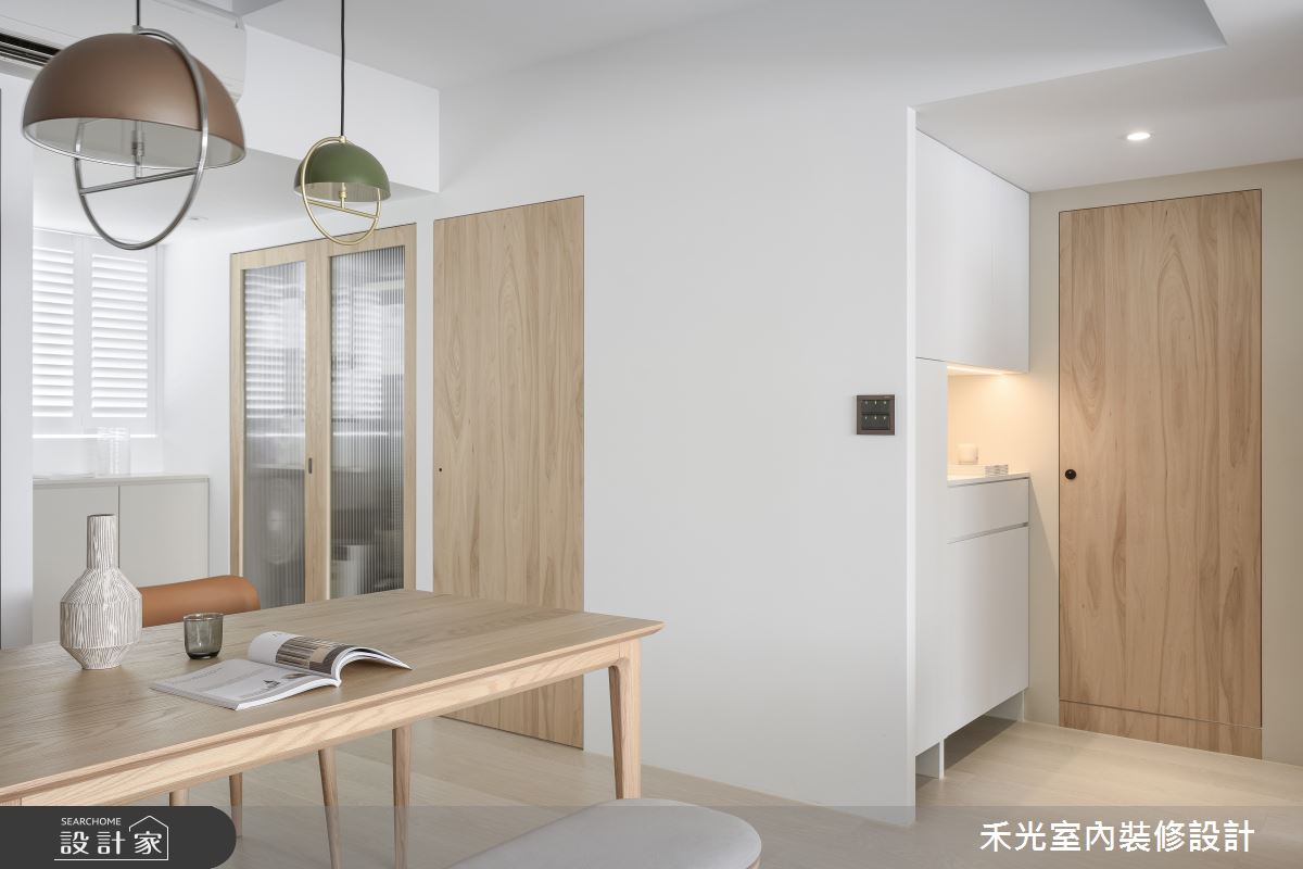 25坪老屋(16~30年)＿簡約風餐廳案例圖片＿禾光室內裝修設計有限公司＿禾光_日沐之夏之21
