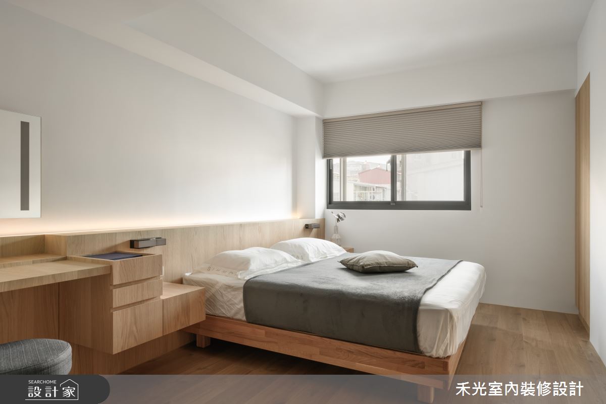 30坪老屋(16~30年)＿北歐風臥室案例圖片＿禾光室內裝修設計有限公司＿禾光_蔚光．居之30