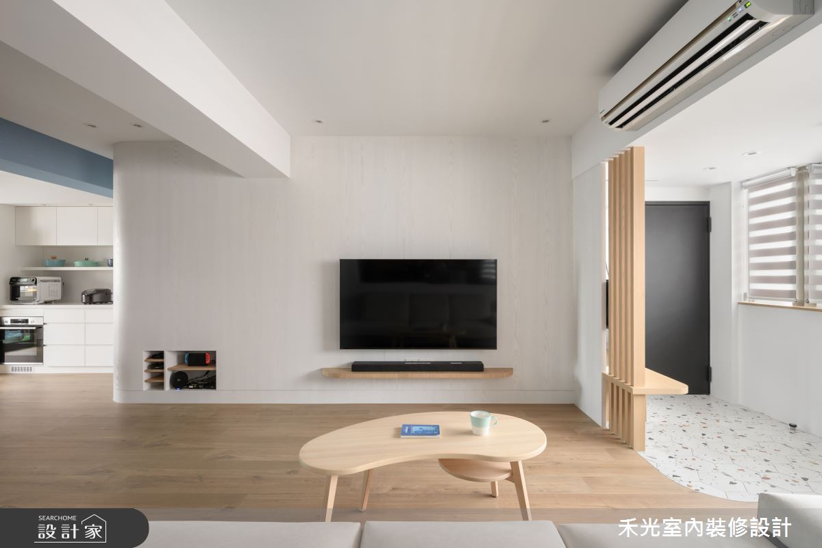 30坪老屋(16~30年)＿北歐風客廳案例圖片＿禾光室內裝修設計有限公司＿禾光_蔚光．居之5