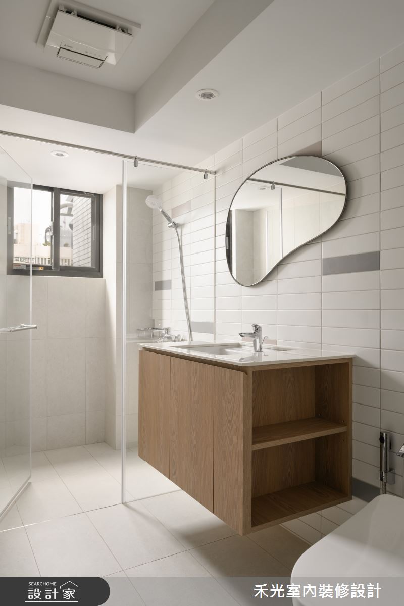 30坪老屋(16~30年)＿北歐風浴室案例圖片＿禾光室內裝修設計有限公司＿禾光_蔚光．居之34
