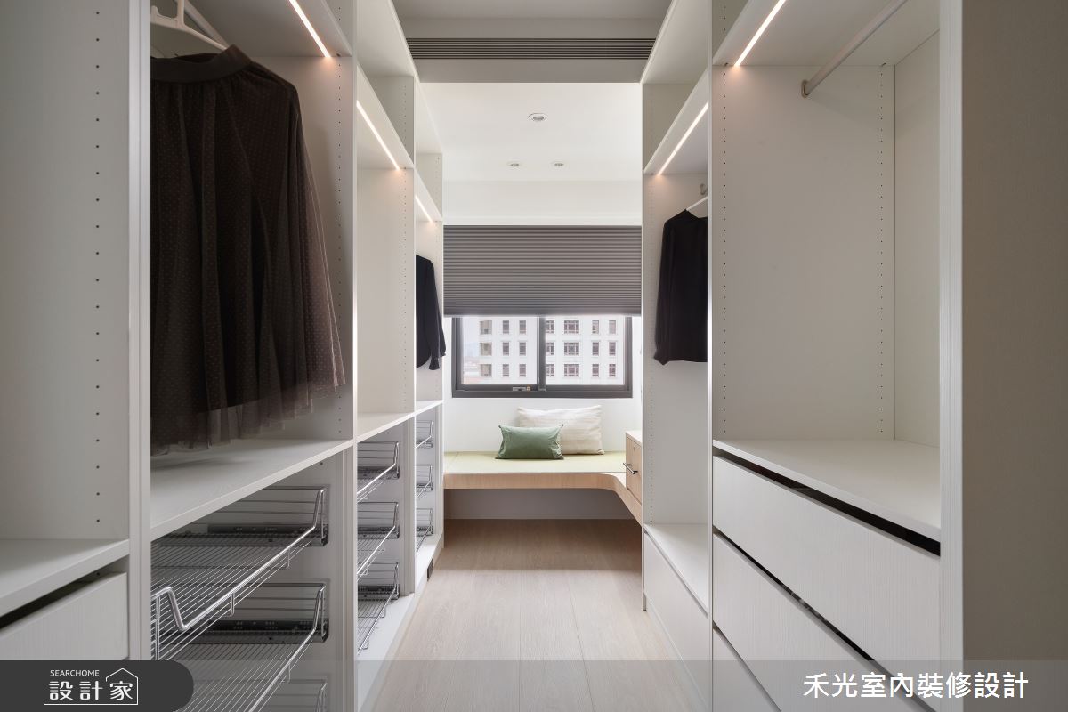 70坪老屋(16~30年)＿東方風更衣間案例圖片＿禾光室內裝修設計有限公司＿禾光_稚趣之33