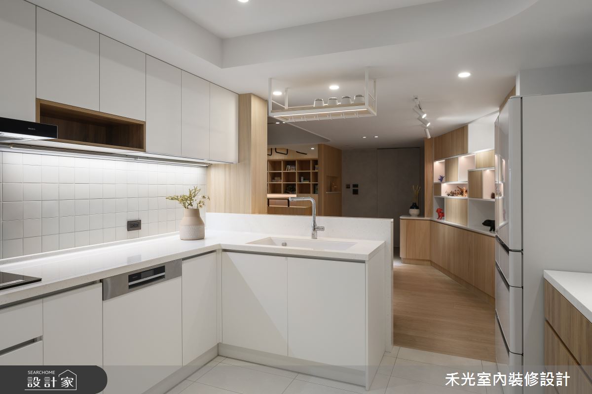 70坪老屋(16~30年)＿東方風廚房案例圖片＿禾光室內裝修設計有限公司＿禾光_稚趣之7