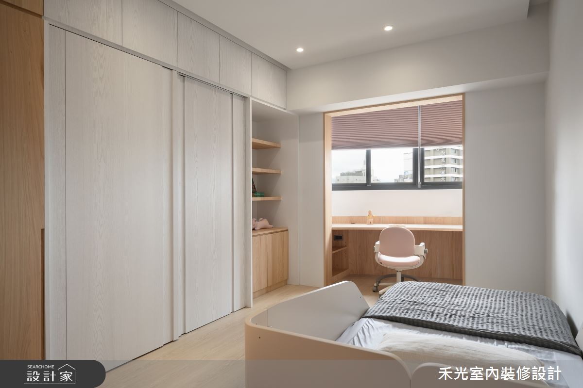 70坪老屋(16~30年)＿東方風臥室兒童房兒童房案例圖片＿禾光室內裝修設計有限公司＿禾光_稚趣之36