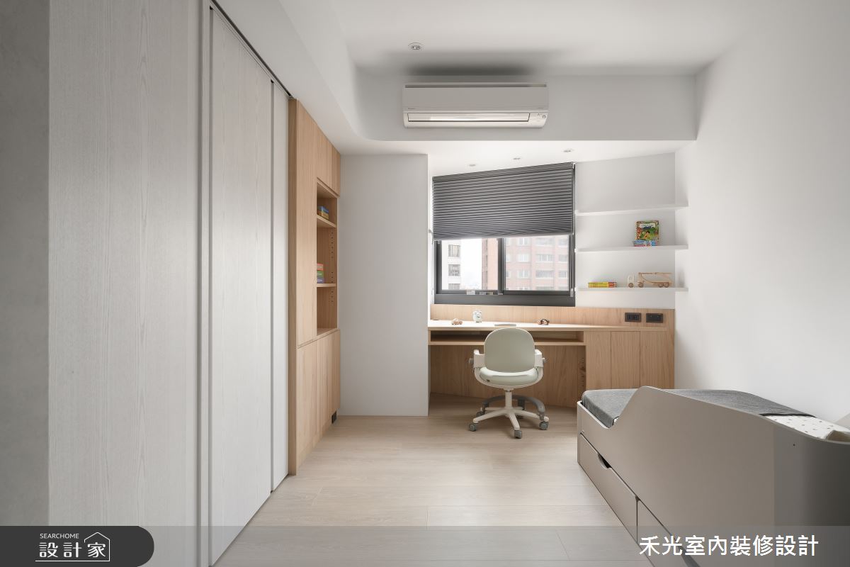 70坪老屋(16~30年)＿東方風臥室兒童房兒童房案例圖片＿禾光室內裝修設計有限公司＿禾光_稚趣之34