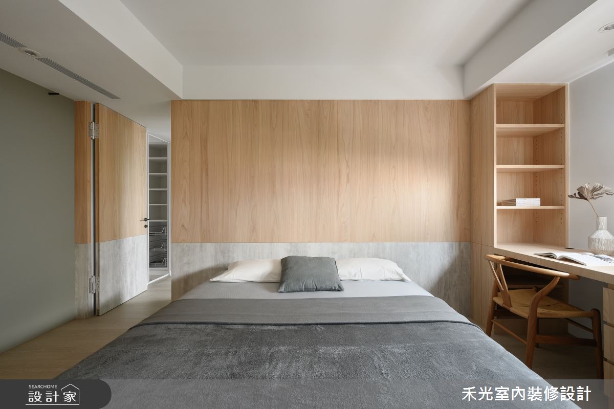 70坪老屋(16~30年)＿東方風臥室案例圖片＿禾光室內裝修設計有限公司＿禾光_稚趣之31