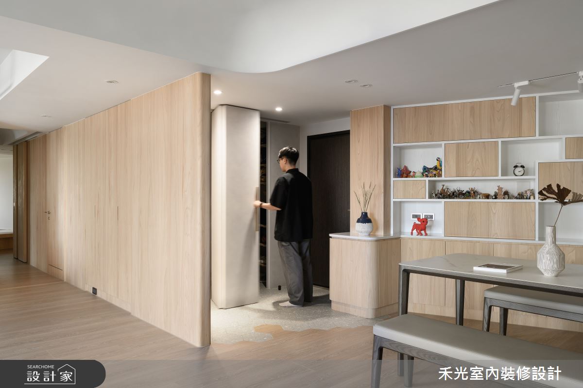 70坪老屋(16~30年)＿東方風玄關餐廳案例圖片＿禾光室內裝修設計有限公司＿禾光_稚趣之4