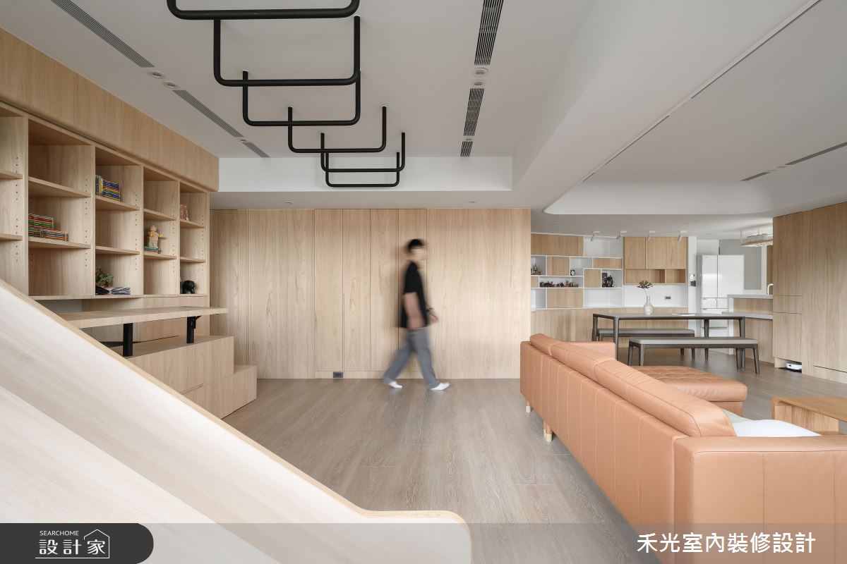 70坪老屋(16~30年)＿東方風客廳案例圖片＿禾光室內裝修設計有限公司＿禾光_稚趣之9