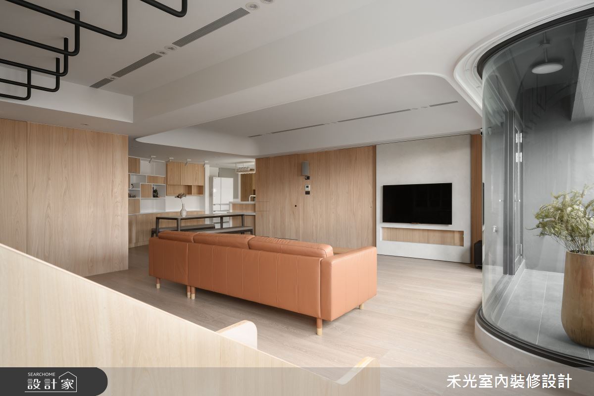 70坪老屋(16~30年)＿東方風客廳案例圖片＿禾光室內裝修設計有限公司＿禾光_稚趣之10