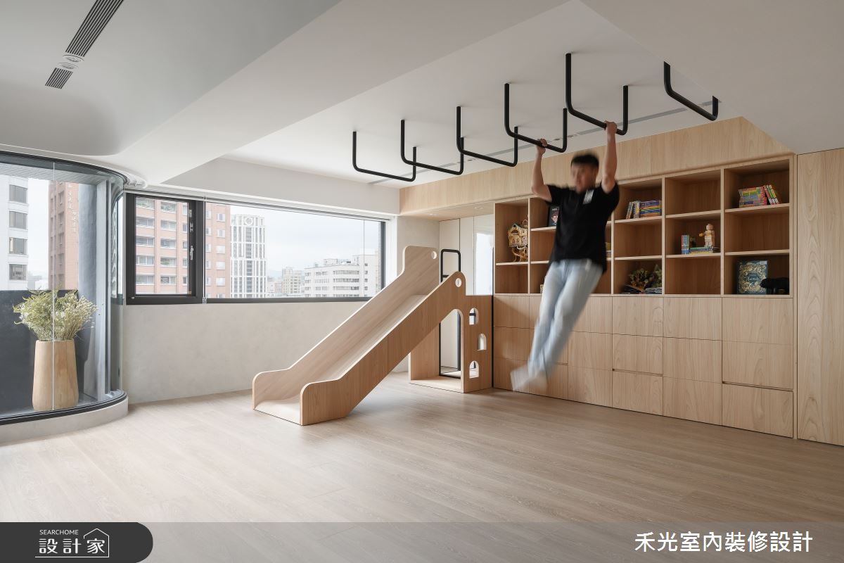 70坪老屋(16~30年)＿東方風家庭健身房案例圖片＿禾光室內裝修設計有限公司＿禾光_稚趣之16