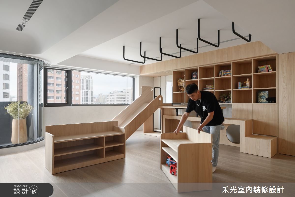 70坪老屋(16~30年)＿東方風家庭健身房案例圖片＿禾光室內裝修設計有限公司＿禾光_稚趣之18