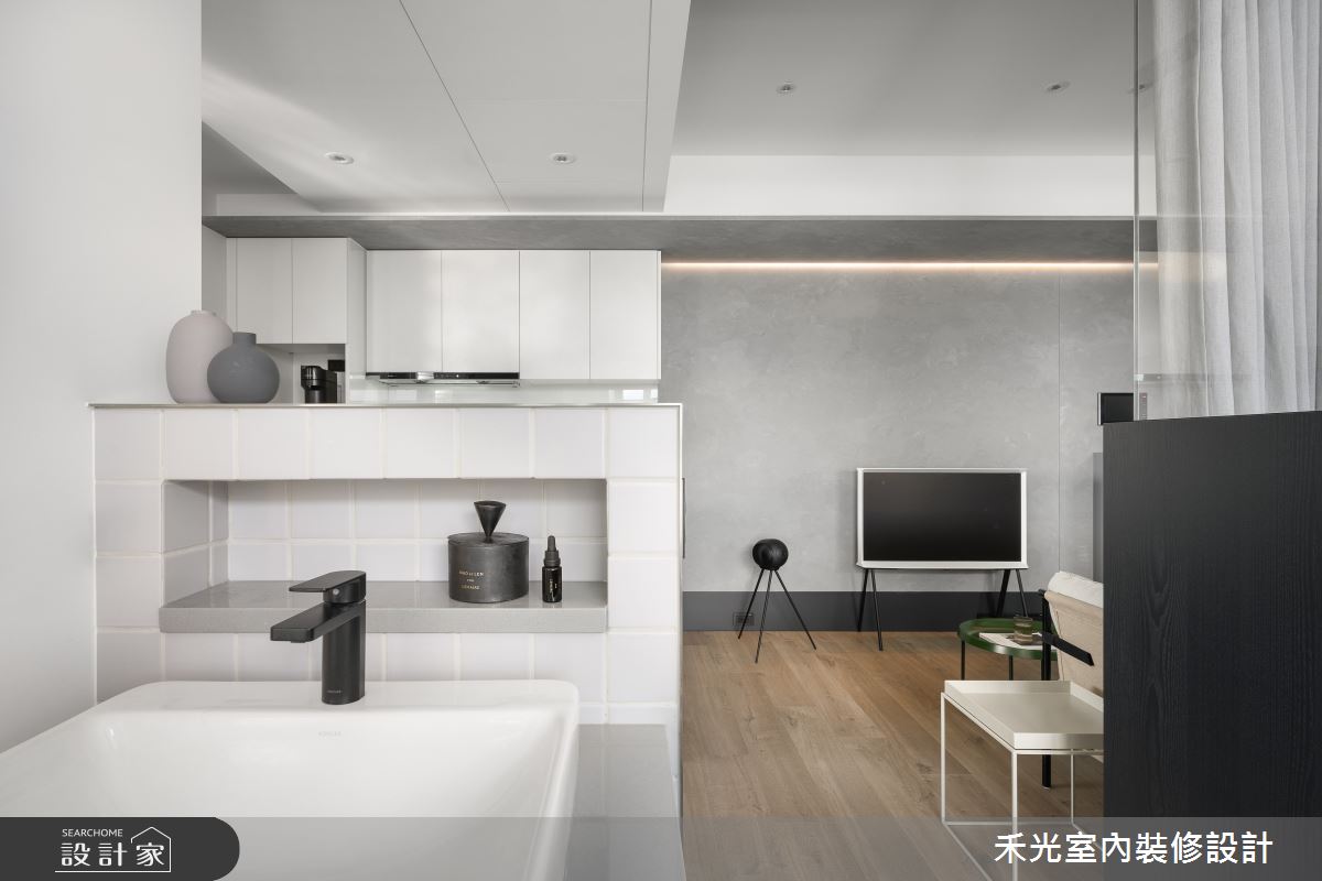 13坪中古屋(5~15年)＿現代風案例圖片＿禾光室內裝修設計有限公司＿禾光_墨染之19