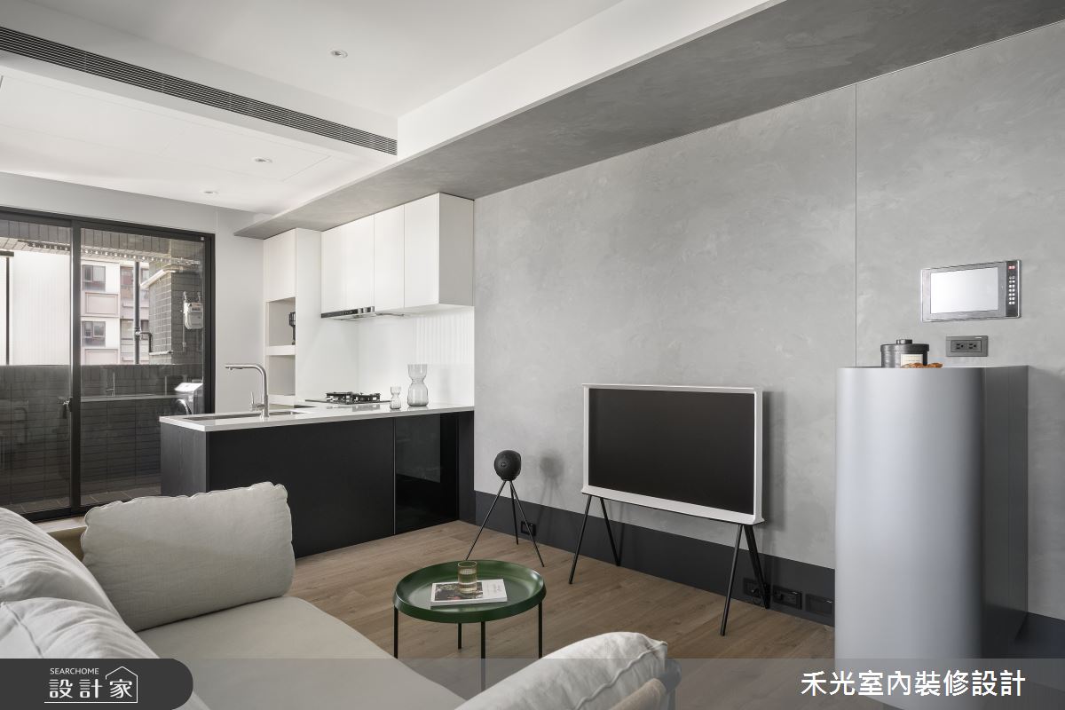 13坪中古屋(5~15年)＿現代風案例圖片＿禾光室內裝修設計有限公司＿禾光_墨染之12