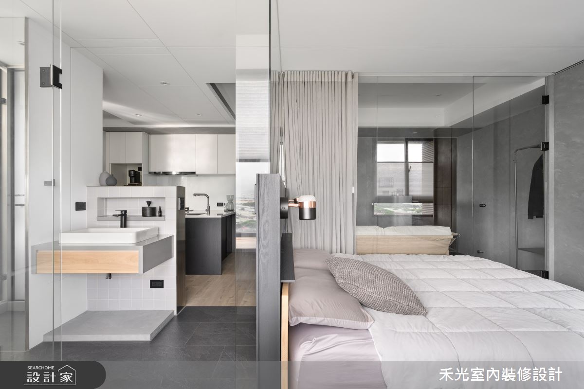 13坪中古屋(5~15年)＿現代風案例圖片＿禾光室內裝修設計有限公司＿禾光_墨染之18